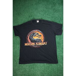 Vintage Mortal Kombat Black T-Shirt - Size XL